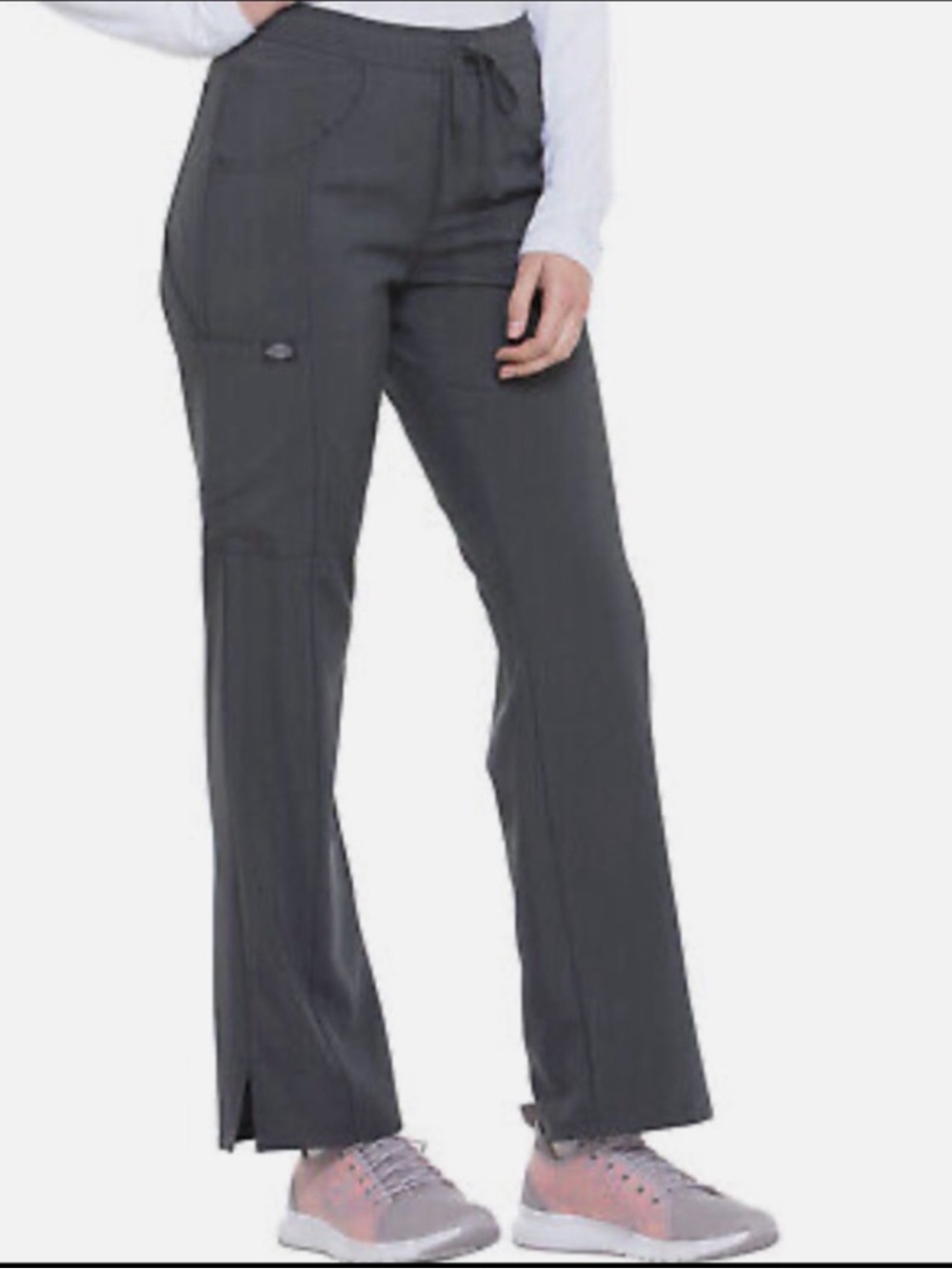 Dickies Mid Rise Straight Leg Drawstring Scrub Pants